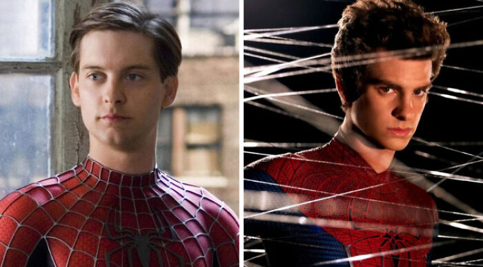 spider man movies and their actors tobey maguire and andrew garfield