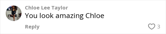 Comment praising a woman's new figure after BBL removal, noting she looks amazing.