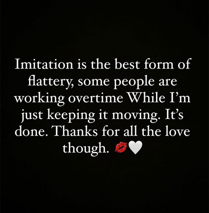 Quote on imitation as flattery from a mob wife perspective, with emojis. Quote on imitation as flattery from a mob wife perspective, with emojis.