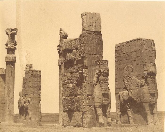 Ancient artifacts of stone pillars and sculptures showcasing ancient civilizations' architectural prowess.