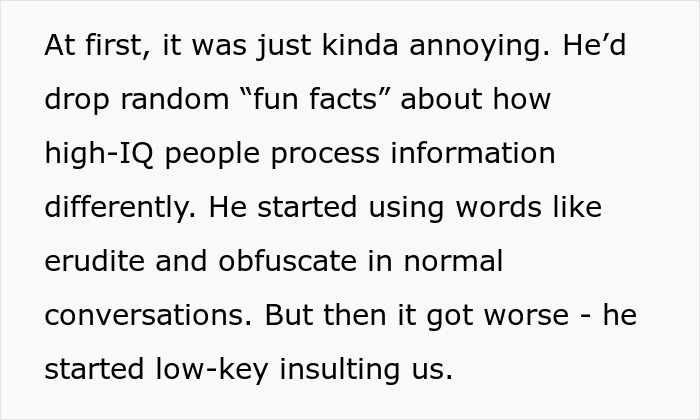 Man Uses His 131 IQ To Insult Others, Gets Humbled In The Best Way