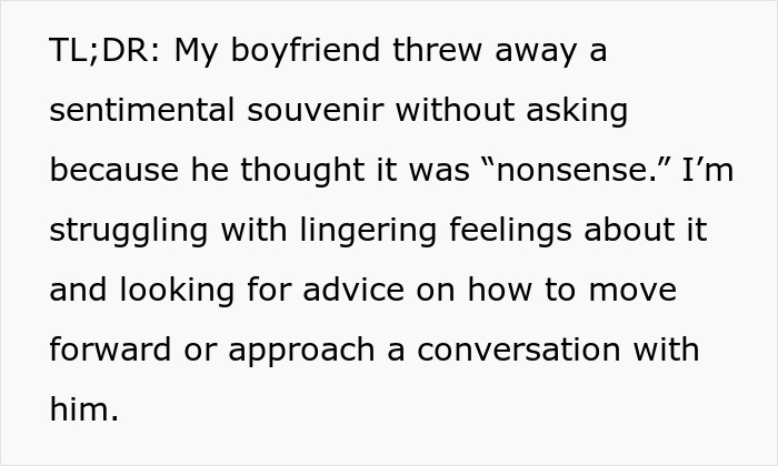 GF Regrets Showing BF Her Room After He Rips Up Souvenir She Cherished As He Thought It Was Nonsense
