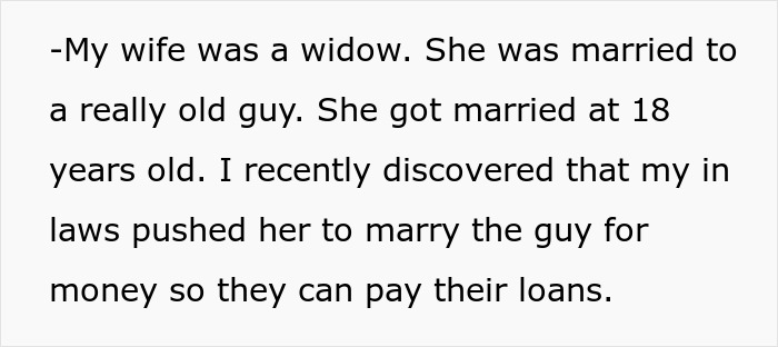 Text describing parental influence on daughter's marriage for financial reasons. Text describing parental influence on daughter's marriage for financial reasons.