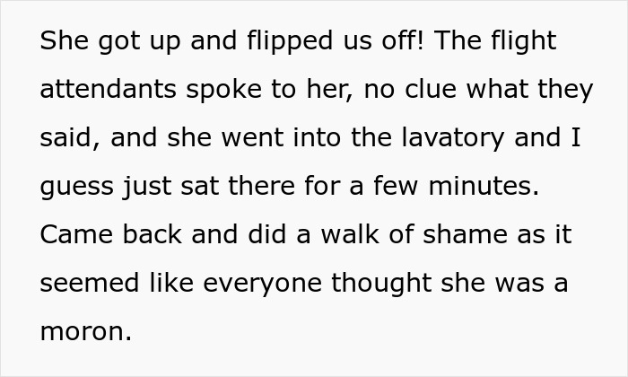 Text describing an incident of an angry lady on a plane, involving flight attendants and public reaction. Text describing an incident of an angry lady on a plane, involving flight attendants and public reaction.