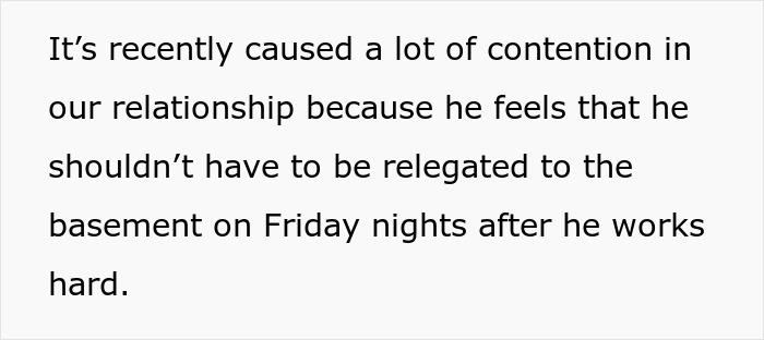 Text discussing husband's frustration over losing living room for 'RuPaul&rsquo;s Drag Race' nights.