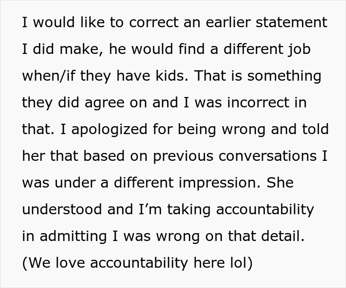Text discussing accountability in understanding plans for parenting responsibilities. Text discussing accountability in understanding plans for parenting responsibilities.