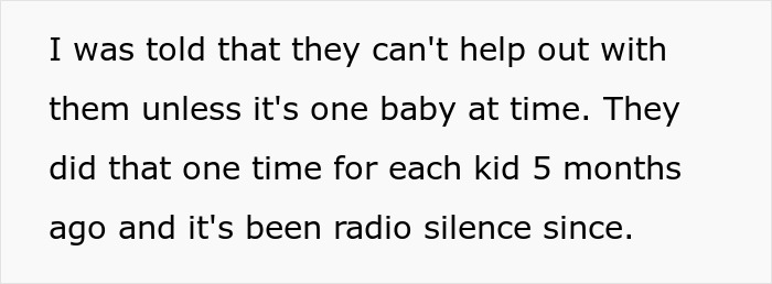 Grandparents Favor Daughter's Kid Over Son's Triplets, So Wife Cancels B-Day Invite