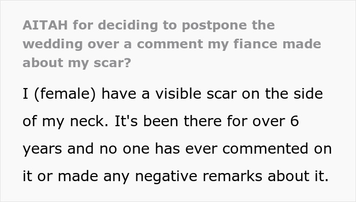 Woman Postpones Her Wedding, People Advise To Call It Off Because Of Fiancé’s Hurtful Comments Woman Postpones Her Wedding, People Advise To Call It Off Because Of Fiancé’s Hurtful Comments