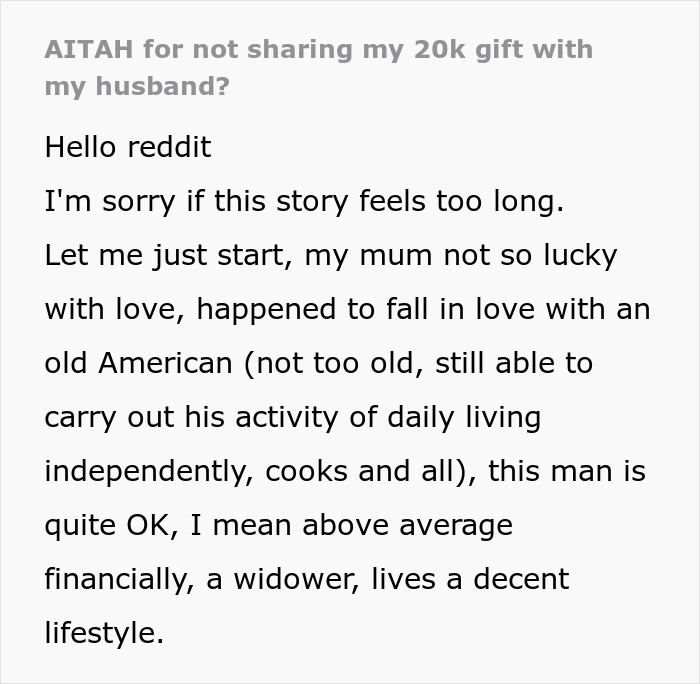 Reddit post about a man cold to MIL's partner, discussing fortune and relationships. Reddit post about a man cold to MIL's partner, discussing fortune and relationships.