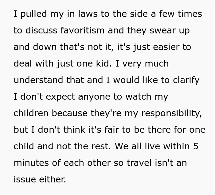 Grandparents Favor Daughter's Kid Over Son's Triplets, So Wife Cancels B-Day Invite