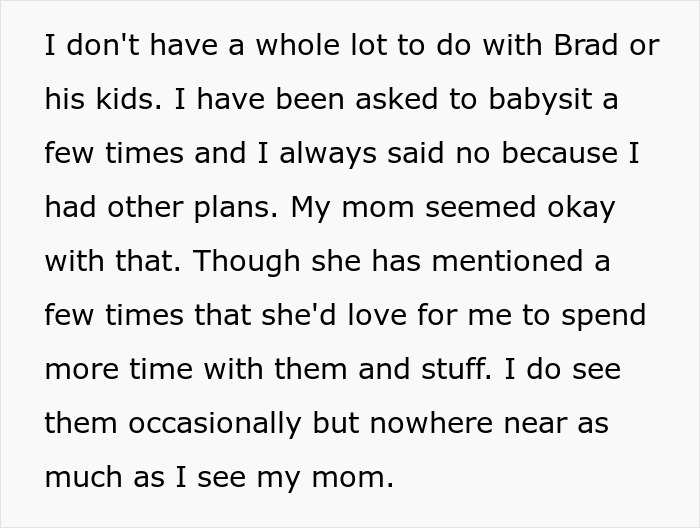 Teen Prioritizes His Mom Over Her New Family, Doesn’t Get Why Everyone’s So Upset Teen Prioritizes His Mom Over Her New Family, Doesn’t Get Why Everyone’s So Upset