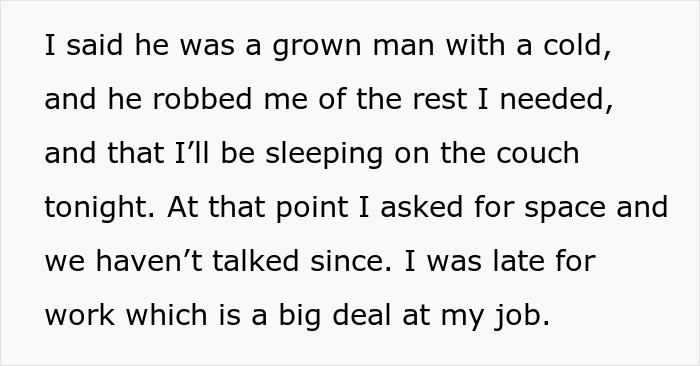 Sleep-Deprived Wife Loses It As Sick Husband Keeps Waking Her Up, Then Asks For Help Sleep-Deprived Wife Loses It As Sick Husband Keeps Waking Her Up, Then Asks For Help