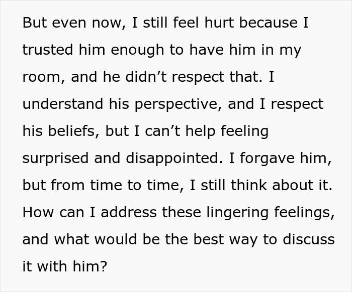 GF Regrets Showing BF Her Room After He Rips Up Souvenir She Cherished As He Thought It Was Nonsense