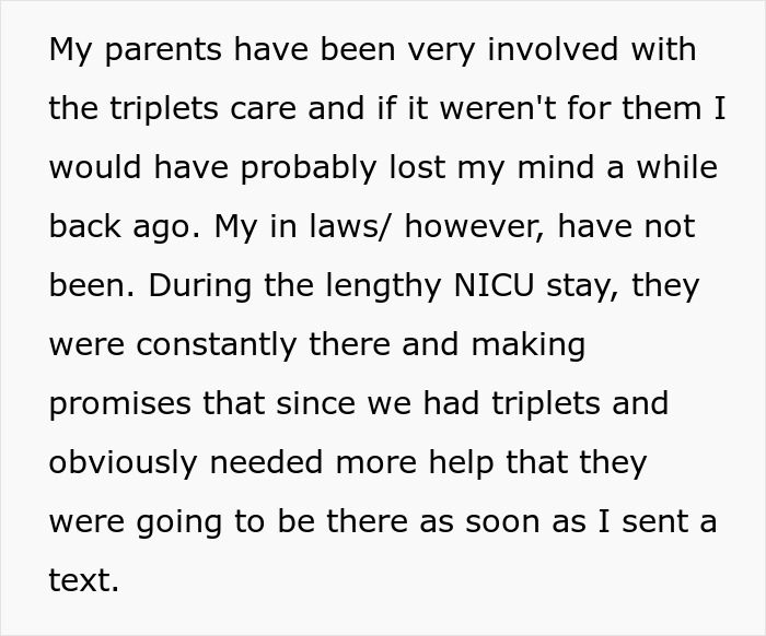 Grandparents Favor Daughter's Kid Over Son's Triplets, So Wife Cancels B-Day Invite