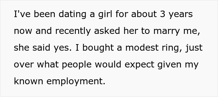 Dating for 3 years, proposed modestly. Secret millionaire plans to tell fiancée and address her debt. Dating for 3 years, proposed modestly. Secret millionaire plans to tell fiancée and address her debt.