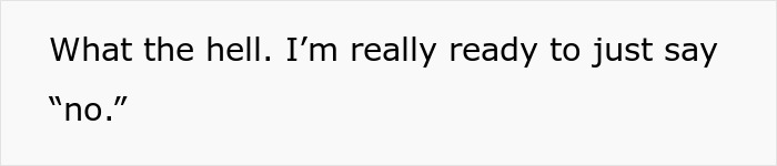 Text expressing frustration about houseguests treating a home like a hotel.