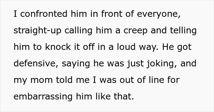 Guy Is Disgusted By His Uncle For Being Too Touchy With His GF, Calls Him Out In Front Of Everyone