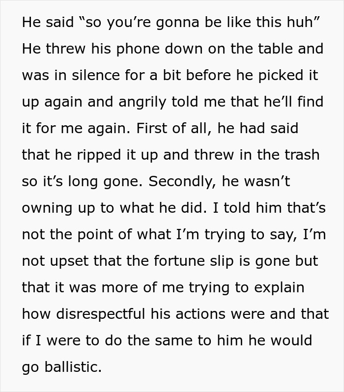 GF Regrets Showing BF Her Room After He Rips Up Souvenir She Cherished As He Thought It Was Nonsense