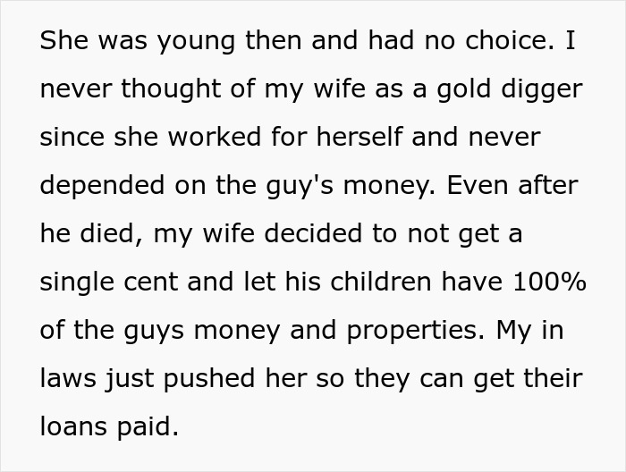 Text about family financial expectations and issues with money requests from parents. Text about family financial expectations and issues with money requests from parents.