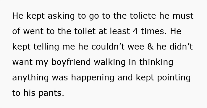 Text describing a lady creeped out by her BF's bestie, suspecting he's her online stalker, unsure how to tell BF. Text describing a lady creeped out by her BF's bestie, suspecting he's her online stalker, unsure how to tell BF.