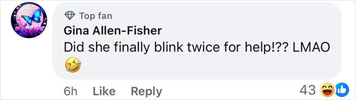 Comment about Kanye West and Bianca Censori divorce accusation, with laughing emoji responses.