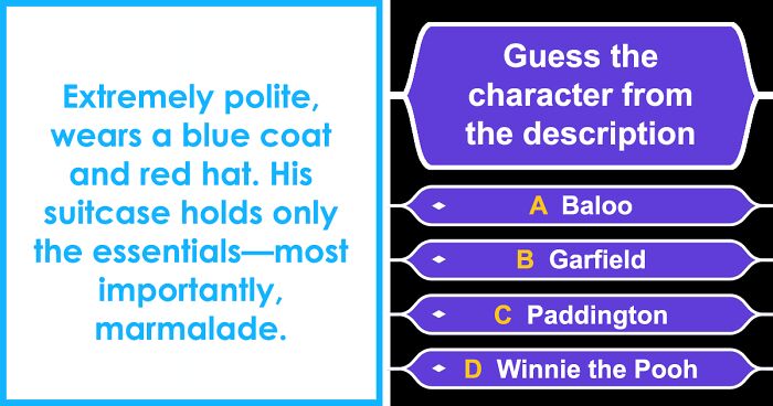 You Might’ve Seen Them, But Let’s Find Out If You Can Name These 26 Characters As Well