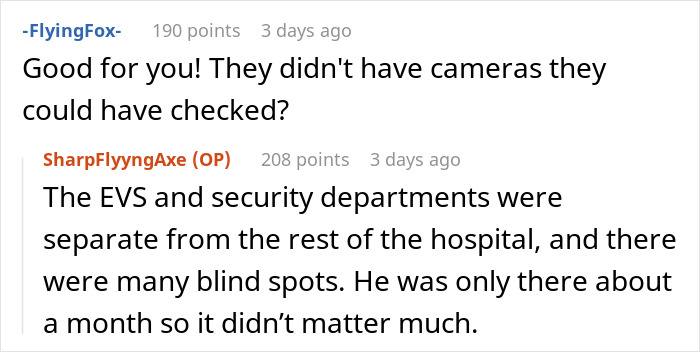 Reddit comments discussing getting a new guy fired due to extra work demands.