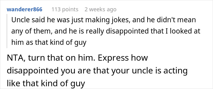 Guy Is Disgusted By His Uncle For Being Too Touchy With His GF, Calls Him Out In Front Of Everyone