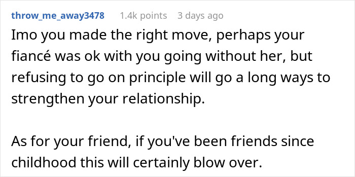 Comment on a wedding decision about banning a fiancée for being too attractive. Comment on a wedding decision about banning a fiancée for being too attractive.