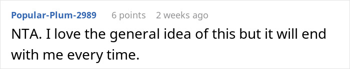 Reddit comment discussing the concept of "pay it forward" and expressing a viewpoint on its personal impact.