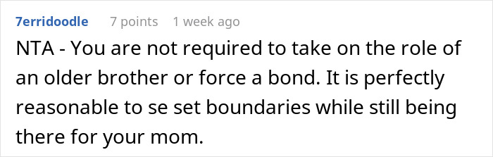 Teen Prioritizes His Mom Over Her New Family, Doesn’t Get Why Everyone’s So Upset Teen Prioritizes His Mom Over Her New Family, Doesn’t Get Why Everyone’s So Upset