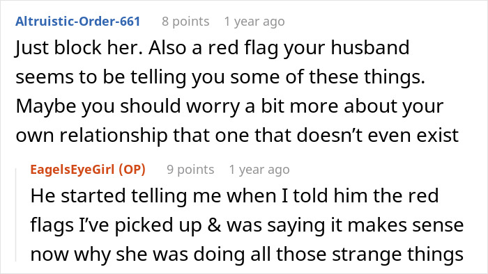 Comments discussing a husband's coworker showering him with gifts, raising red flags in the relationship. Comments discussing a husband's coworker showering him with gifts, raising red flags in the relationship.
