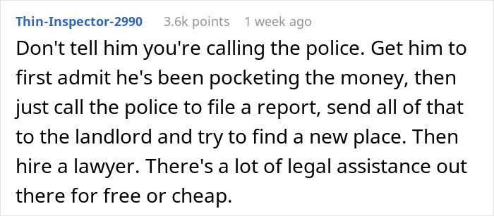 User advice on dealing with a roommate stealing rent money and suggesting legal action. User advice on dealing with a roommate stealing rent money and suggesting legal action.