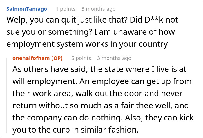 Employee Leaves Miserable Job, Drops A Truth Bomb That Puts His Boss In Jail