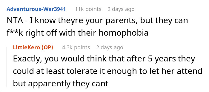 Comments discussing parents, daughter, and wife regarding silent treatment and disrespect. Comments discussing parents, daughter, and wife regarding silent treatment and disrespect.