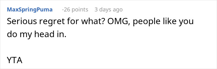 Reddit comment expressing frustration, discussing assumptions about gender and orientation. Reddit comment expressing frustration, discussing assumptions about gender and orientation.