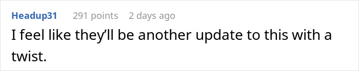 Comment suggesting a twist will occur, related to a student's creepy remark. Comment suggesting a twist will occur, related to a student's creepy remark.