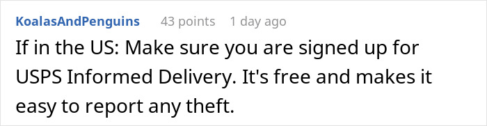 Homeowner Warns Neighbors To Stop Opening Their Mailbox, Shocked When They Ignore Request