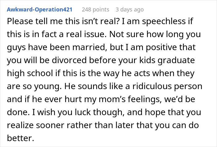 Husband Complains Grandma&rsquo;s Babysitting Is "Too Expensive," Learns The Hard Way How Cheap It Was