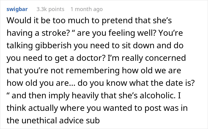 Comment discussing a dad's young girlfriend parenting issues.