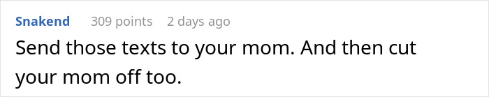 Comment discussing influencer demanding free painting and money.