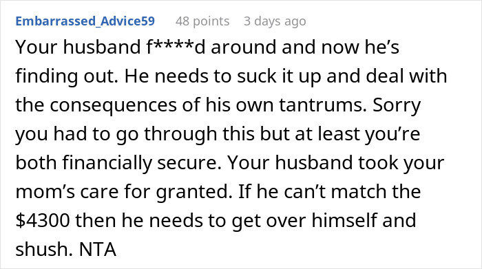 Husband Complains Grandma&rsquo;s Babysitting Is "Too Expensive," Learns The Hard Way How Cheap It Was