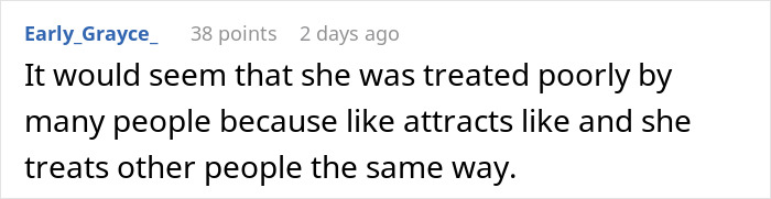 Comment discussing treatment and behavior related to daughter wearing suit to prom, highlighting social dynamics. Comment discussing treatment and behavior related to daughter wearing suit to prom, highlighting social dynamics.