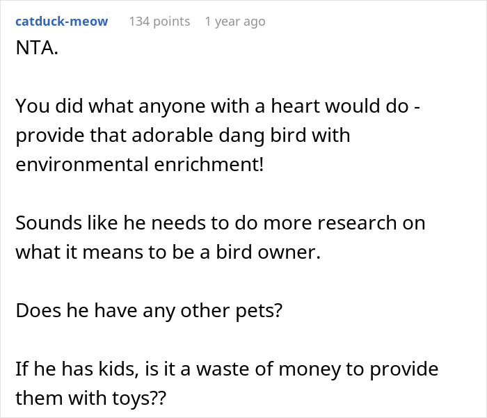 Text from a forum discussing a man's issues as a bad pet parent.