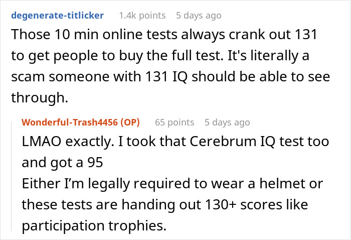 Man Uses His 131 IQ To Insult Others, Gets Humbled In The Best Way