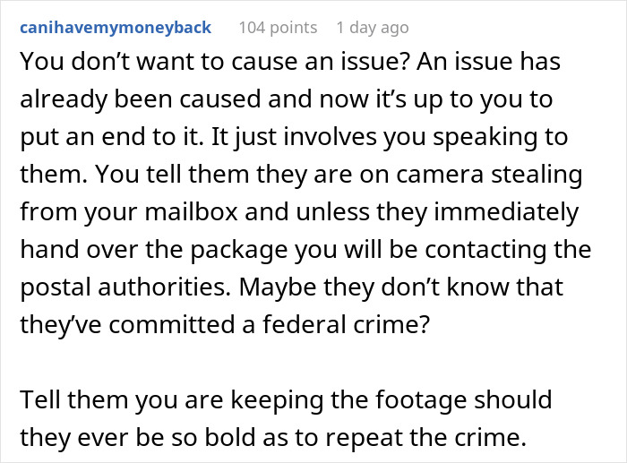 Homeowner Warns Neighbors To Stop Opening Their Mailbox, Shocked When They Ignore Request