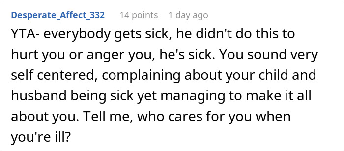Sleep-Deprived Wife Loses It As Sick Husband Keeps Waking Her Up, Then Asks For Help Sleep-Deprived Wife Loses It As Sick Husband Keeps Waking Her Up, Then Asks For Help