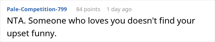 Reddit comment discussing a man bothering his wife at pregnancy appointments.