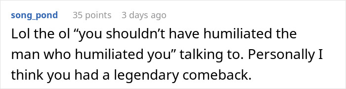 Reddit comment about a legendary comeback after racially insulting a coworker. Reddit comment about a legendary comeback after racially insulting a coworker.
