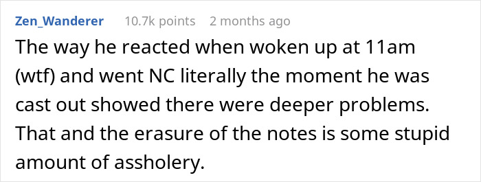 Text comment discussing deeper problems and note erasure.